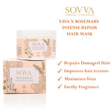 YAVA x ROSEMARY INTENSE REPAIR HAIR MASK FOR ALL HAIR TYPES