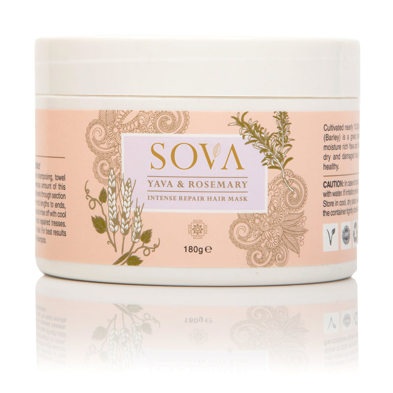 YAVA x ROSEMARY INTENSE REPAIR HAIR MASK FOR ALL HAIR TYPES